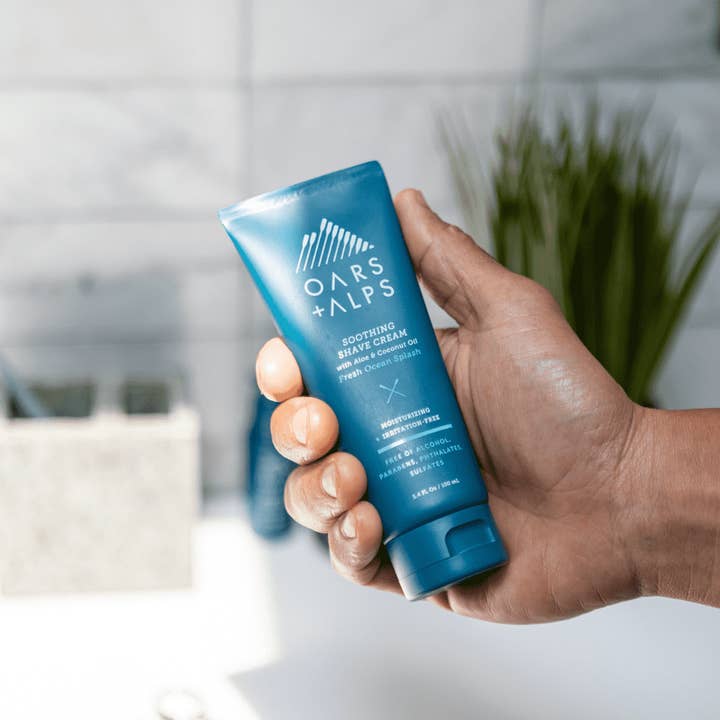 Oars + Alps - Wholesale Shaving Cream - Men's - Soothing Men's Shave Cream, with Vitamin E and Coconut Oil2