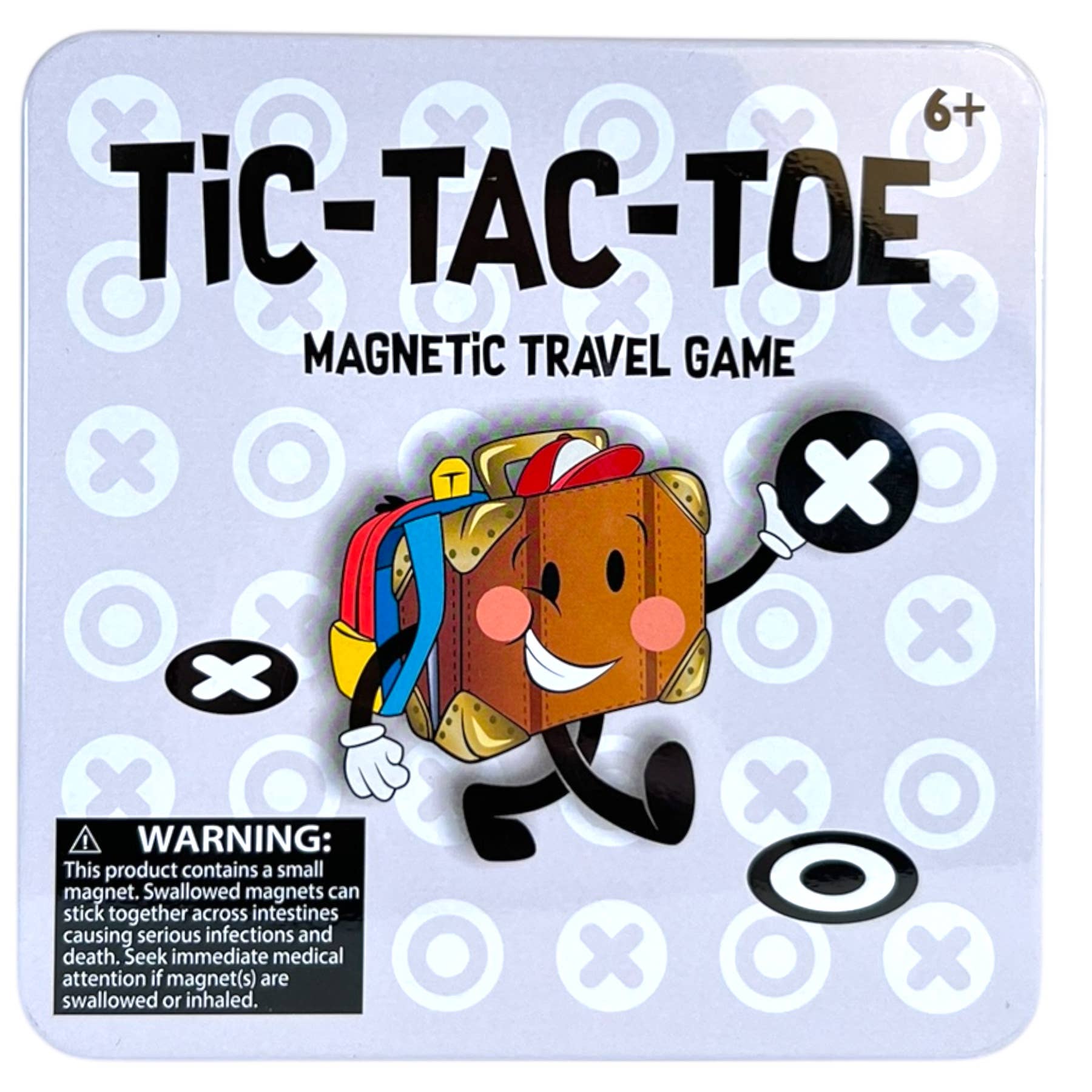 Toysmith - Wholesale Board Game - On the Way Games Magnetic Travel Games, 6 Games, 24/Display14