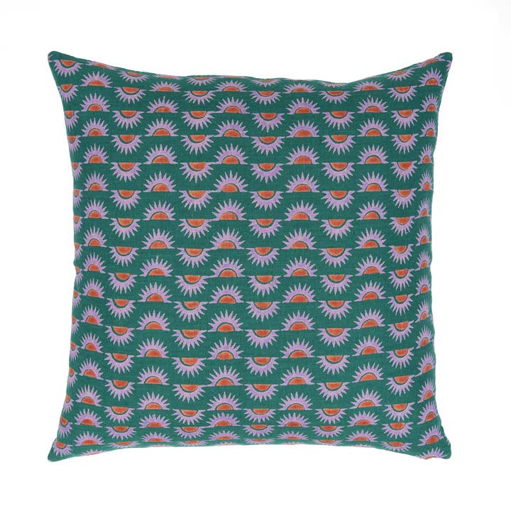 Suns Pillow | Violet for wholesale by Block Shop