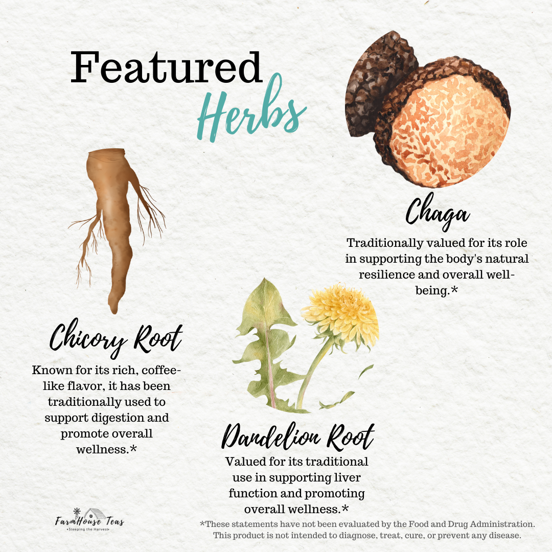 Farmhouse Teas - Wholesale Loose Tea - Mountain Hazelnut NOT Coffee® –  Herbal Tea Blend2