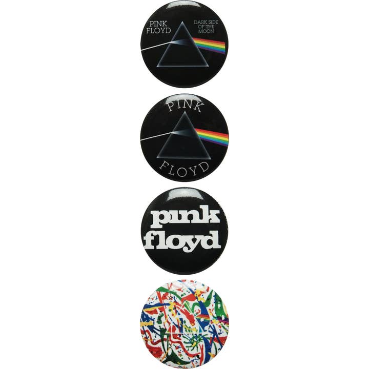 Pin-on Button - 1.25 Inch - Pink Floyd - 4 Button Pack for wholesale by Square Deal Recordings & Supplies