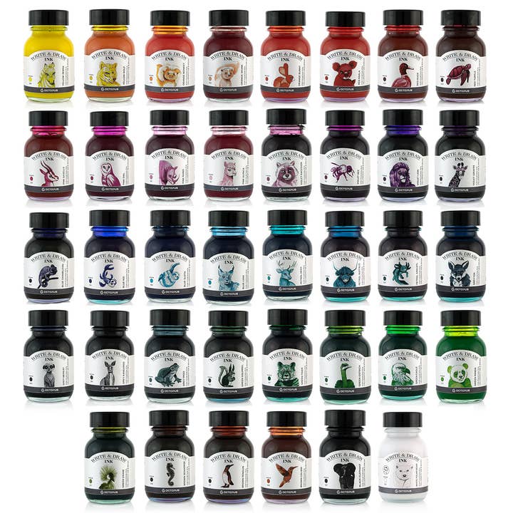 Octopus Concept GmbH - Wholesale Writing ink - Write and Draw Ink Set 38x50ml0