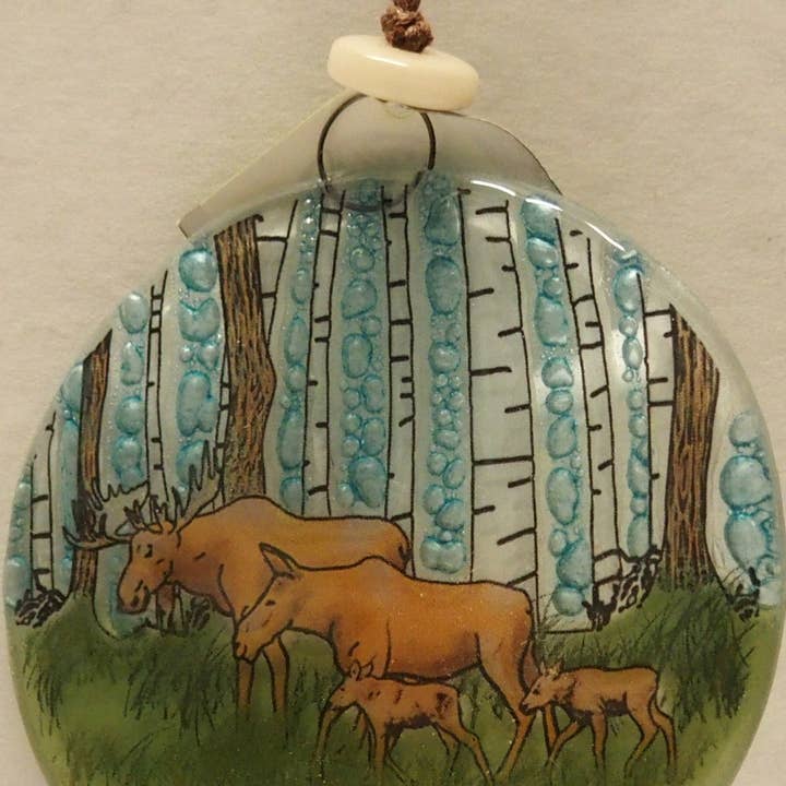 Pampeana - Wholesale Ornament - Moose Family Ornaments