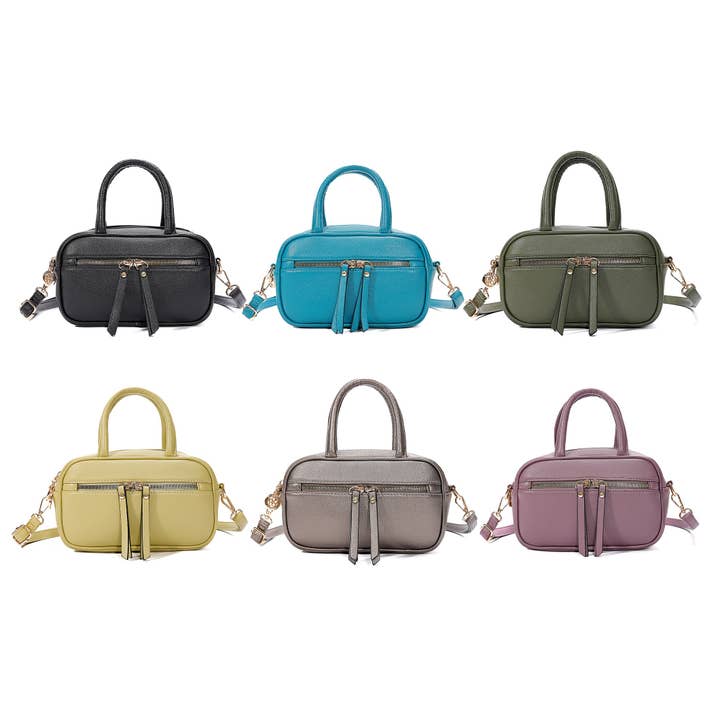 Superbia - Wholesale Top Handle Bag - Women's - Small Soft Top Handle Bag Grab Bag -91509