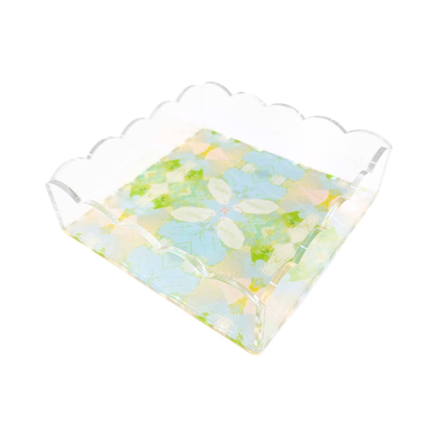 Laura Park Designs - Wholesale Decorative Tray - Elephant Falls Scalloped Tray Small4