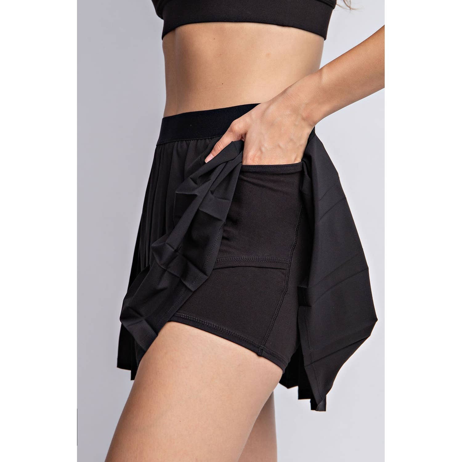 Rae Mode - Wholesale Skort - Women's - STRETCH WOVEN ACTIVE PLEAT TENNIS SKORTS5