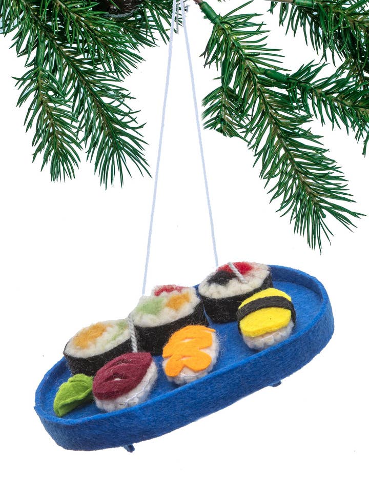 Sushi tallerkenornament for engroshandel hos Silk Road Bazaar