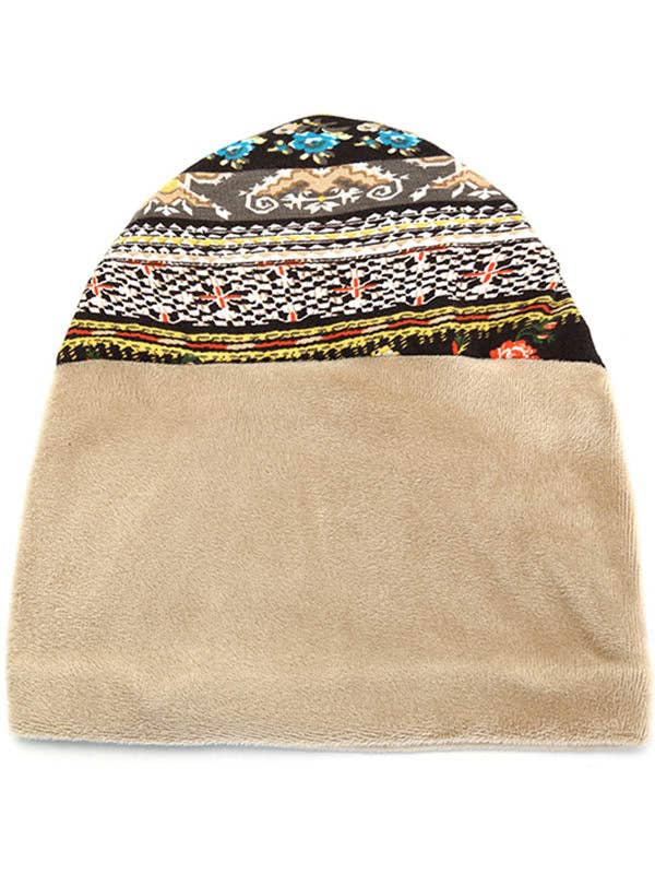 Sheer Trend - Wholesale Hoodie - Women's - Bohemia Floral With Plush Hood Accessories5