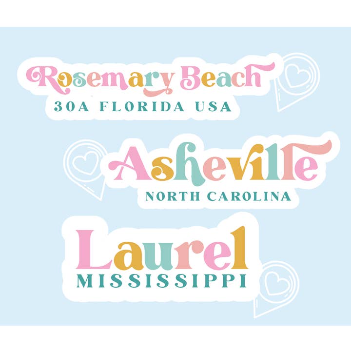 Clairmont & Co - Wholesale Sticker - Custom Stickers, Customizable, Laptop Stickers, Small Gifts