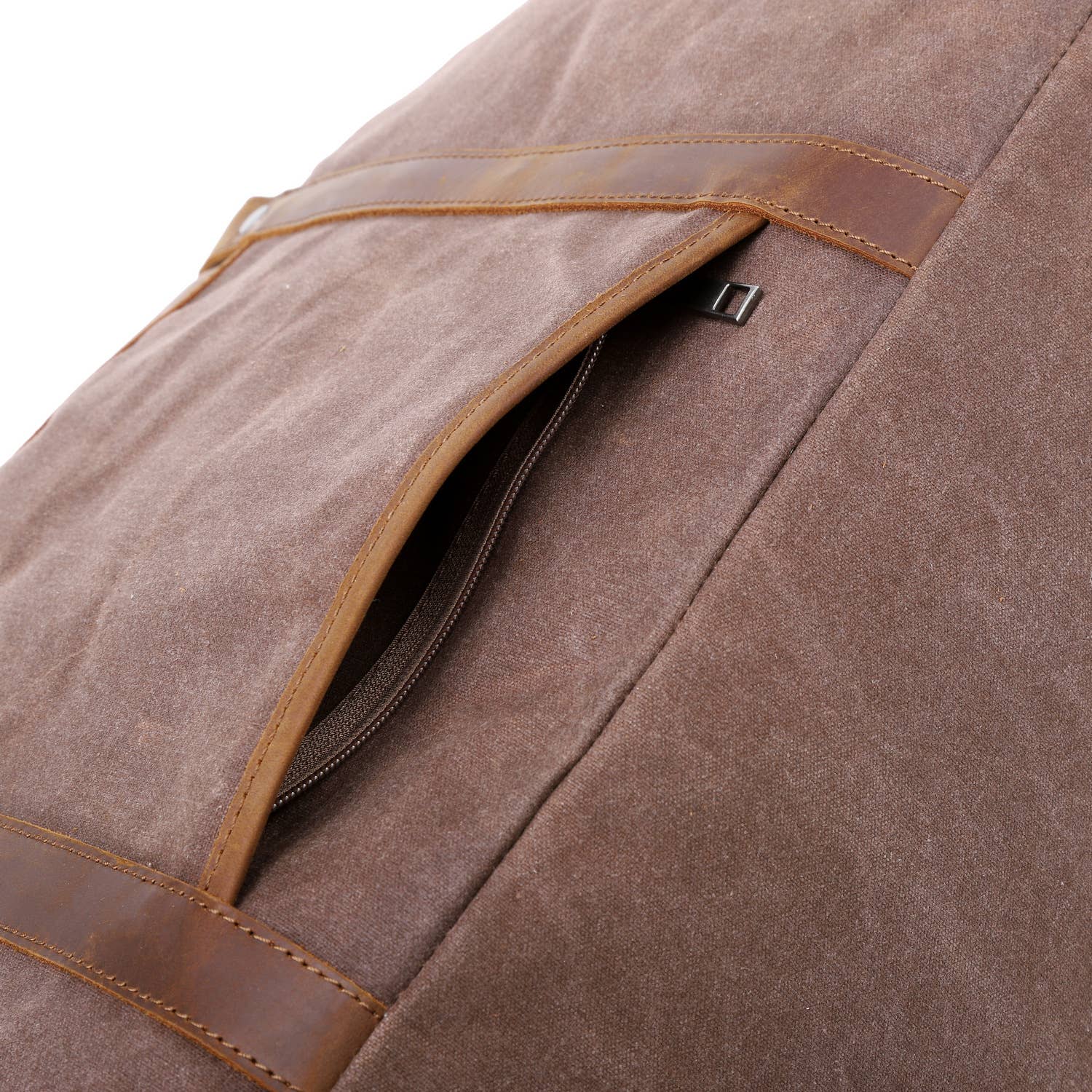 TSD Brand - Wholesale Weekender Bag - Unisex - Stone Creek Waxed Canvas Travel Bag31