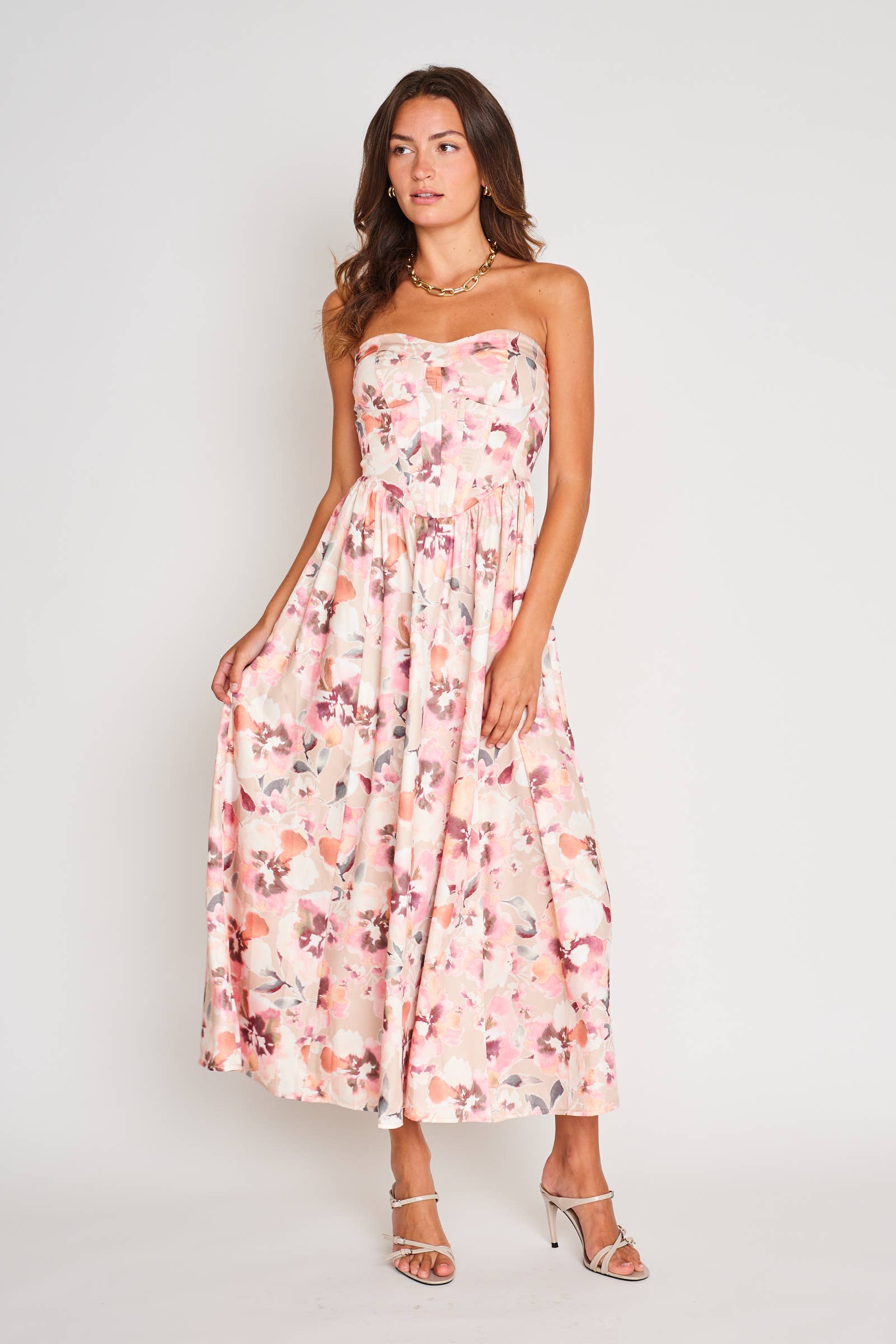 ROSA FLORAL VESTIDO CLARE de venta al por mayor en Faire2