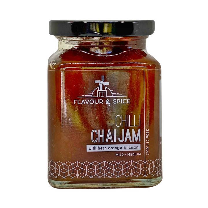 Flavour and Spice - Wholesale Jam/jelly - Chilli Chai Jam Medium (330g)