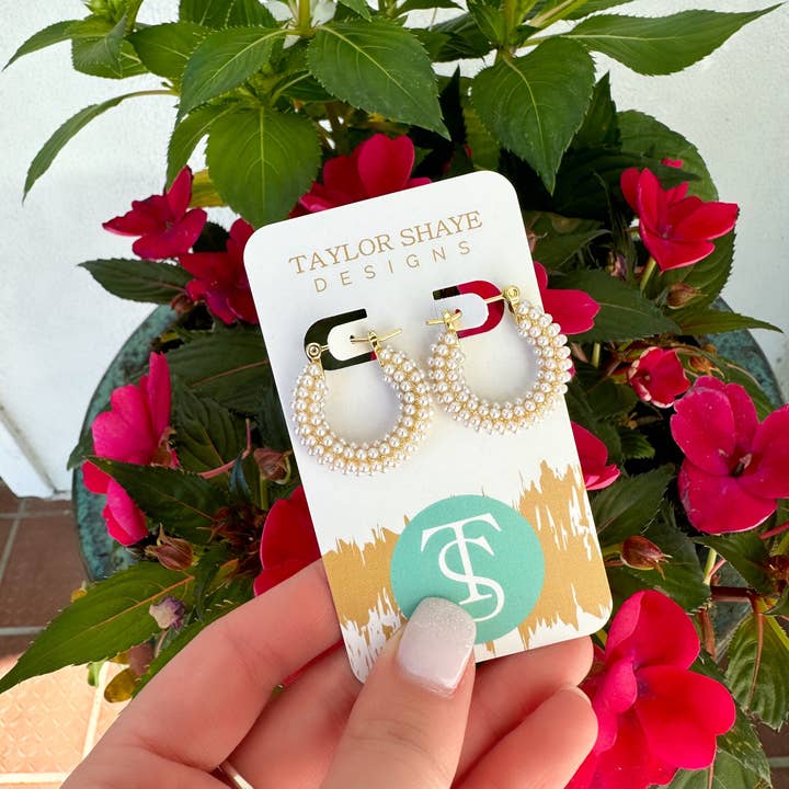 Taylor Shaye Designs - Wholesale Dangle Earrings - Greer Hoops