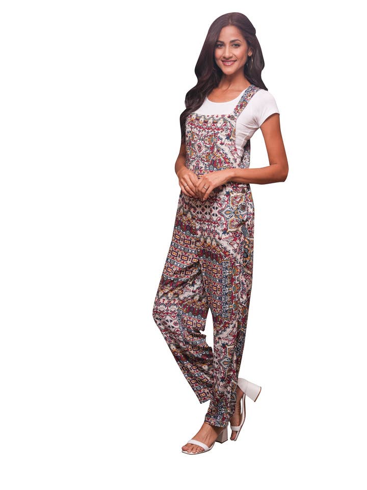 Sacred Threads - Wholesale Overalls - Women's - Boho Ethnic Summer Overall3