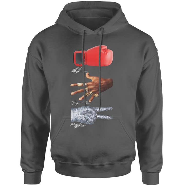Expression Tees - Wholesale Hoodie - Unisex - Tyson Jordan Jackson Iconic Hands Adult Hoodie Sweatshirt1