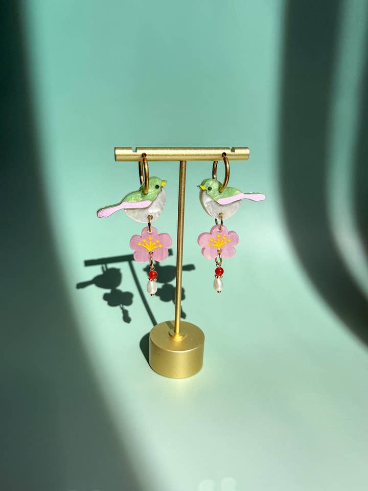 Blossom Songbird Earrings for wholesale by Sunnie Creative