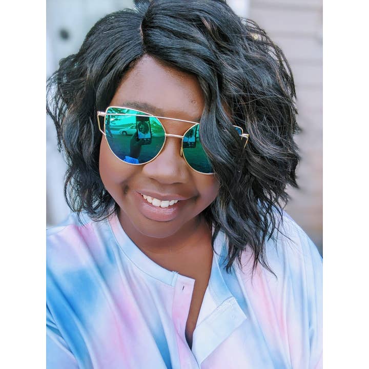 Briano Wholesale – wholesale Sunglasses – Women's – Mirrored Metal Sunnies7