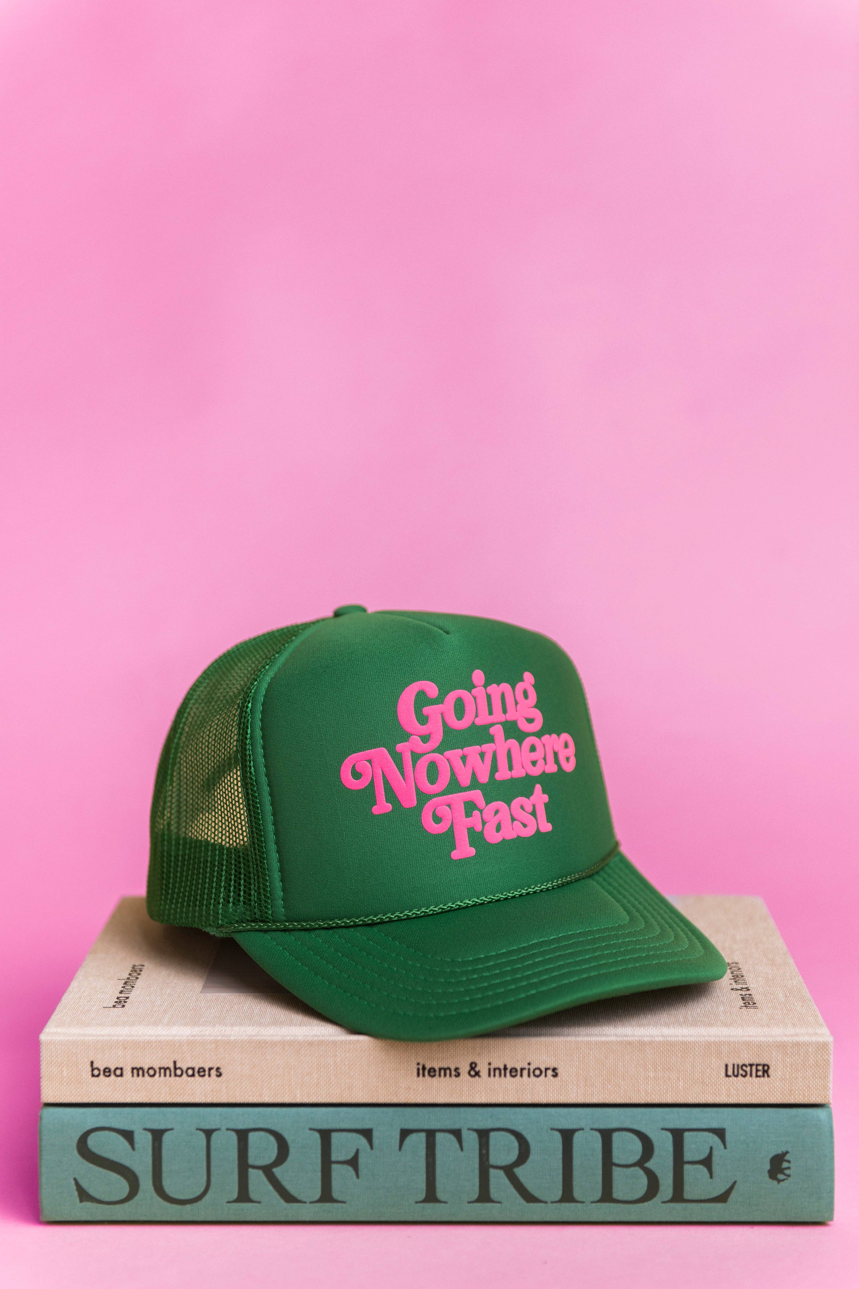 Ascot + Hart - Wholesale Trucker Hat - Women's - Going Nowhere Fast Trucker1