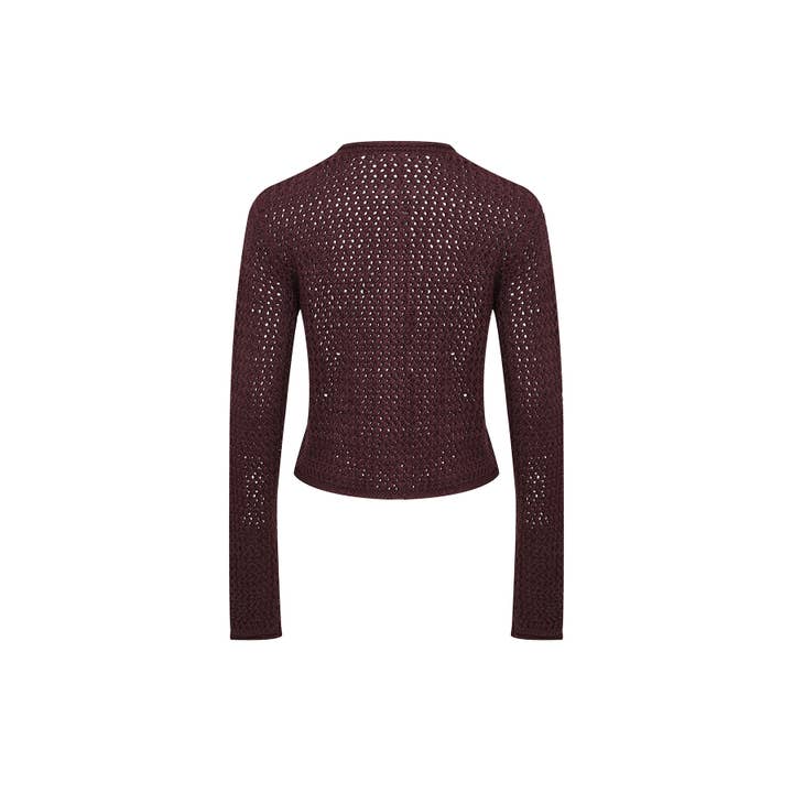 RIVIR - Wholesale Cardigan - Women's - Crochet Knit Cardigan With Pockets.cardigan17