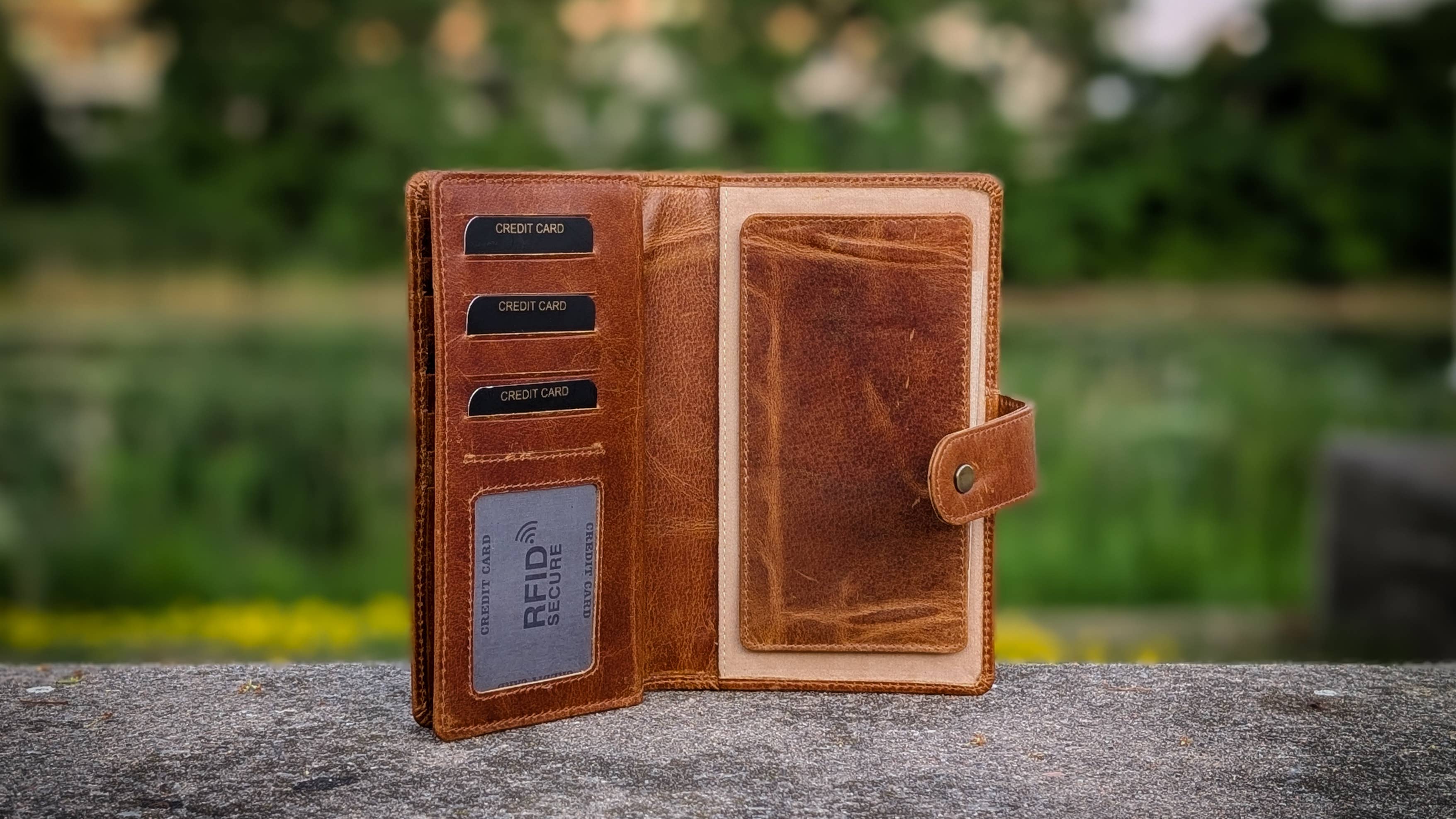 Alta Quero - Wholesale Wallet - Women's - Genuine Leather Ladies Wallet RFID – Tan7