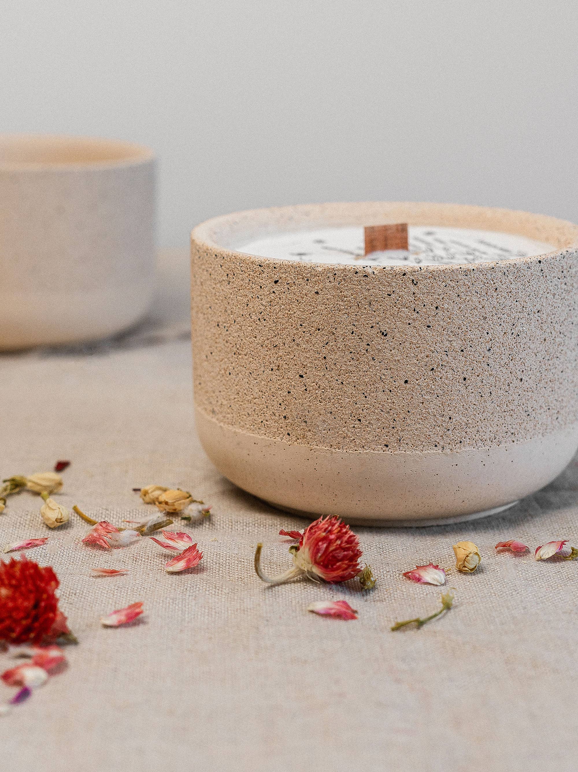 Bobella Co. - Wholesale Jar/Filled Candle - Black Plum & Rhubarb Soy Wax Candle3