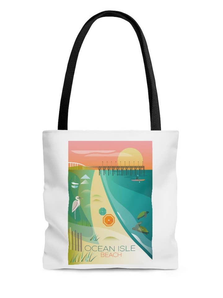 OCEAN ISLE BEACH DRAAGTAS voor wholesale door Max & Oscar