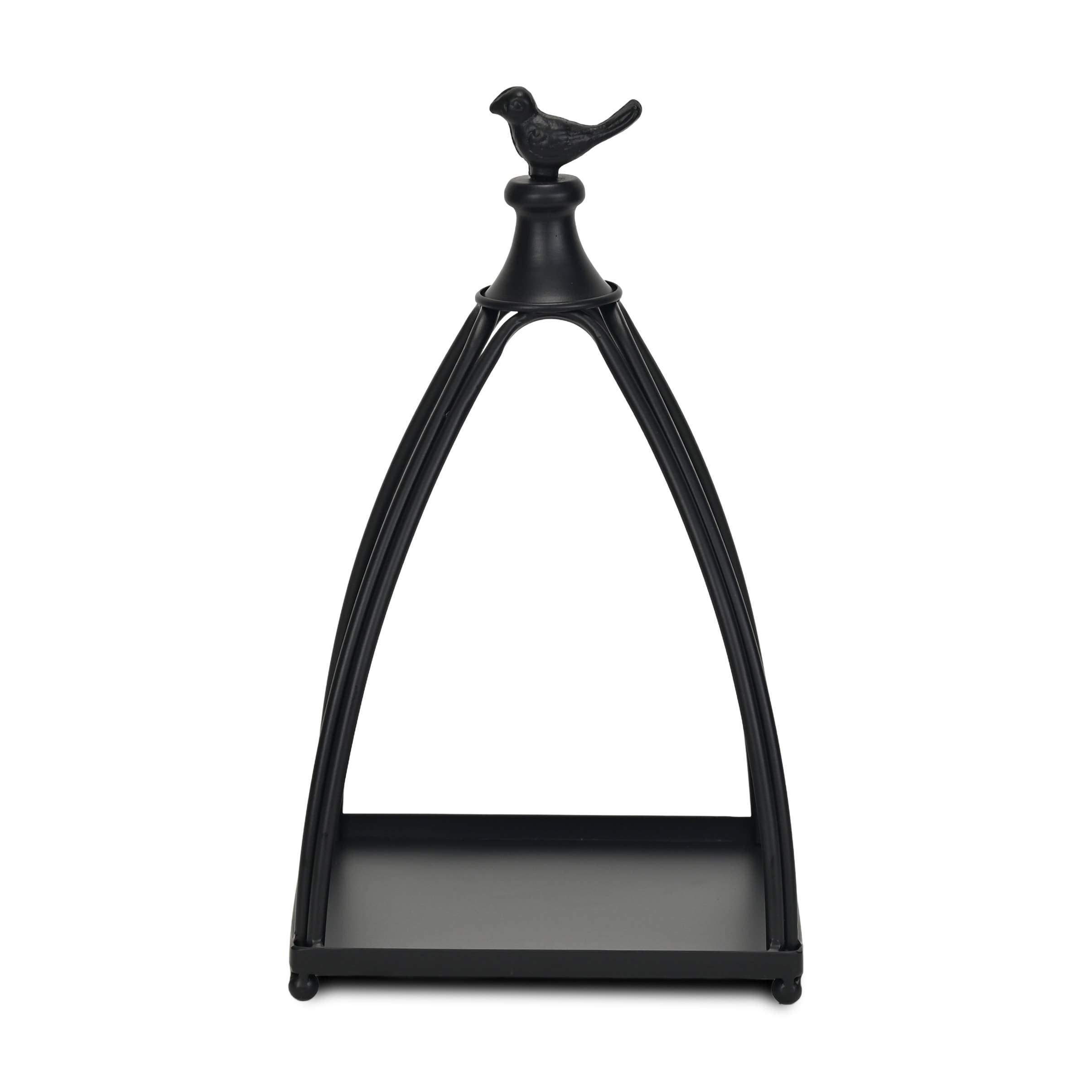 Cheungs Home Decor - Wholesale Lantern - Veldra Curved Mini Table Lantern & Bird Accent13