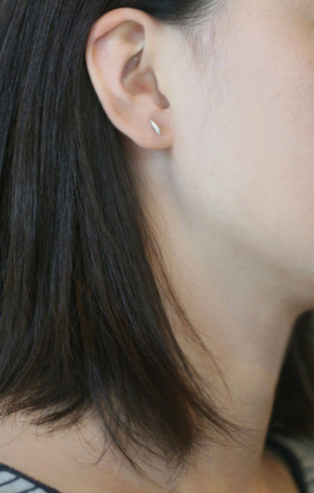 Michelle Chang - Wholesale Stud/Post Earrings - Seed Stud Earrings in Sterling Silver1