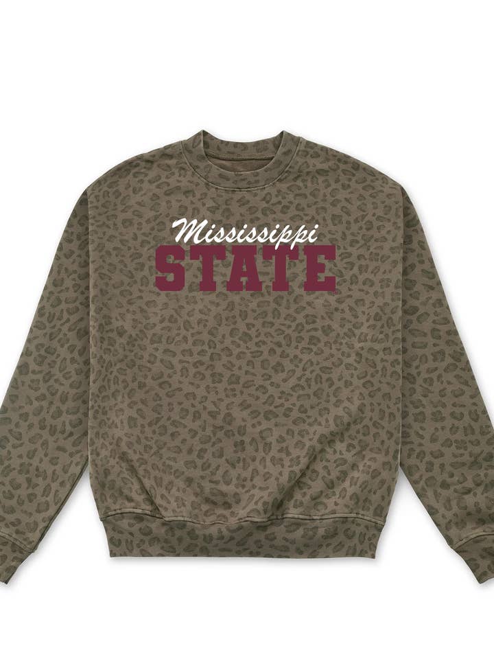 MSU Leopard for wholesale by Holt Clothing Company