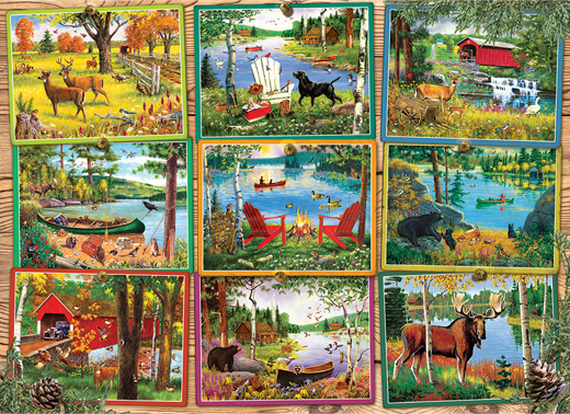 Cheatwell Games – wholesale Puzzle – Adult – Postcards from the Lake Country (1000 pieces)0