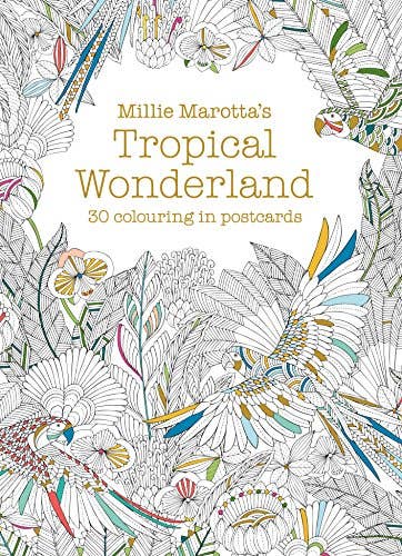 Boon Books – wholesale Display book – Millie Marotta's Tropical Wonderland Postcard Book0