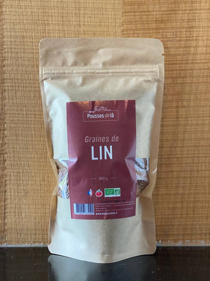 SEMILLAS DE LINO AB 360G para venta al por mayor de Pousses de là