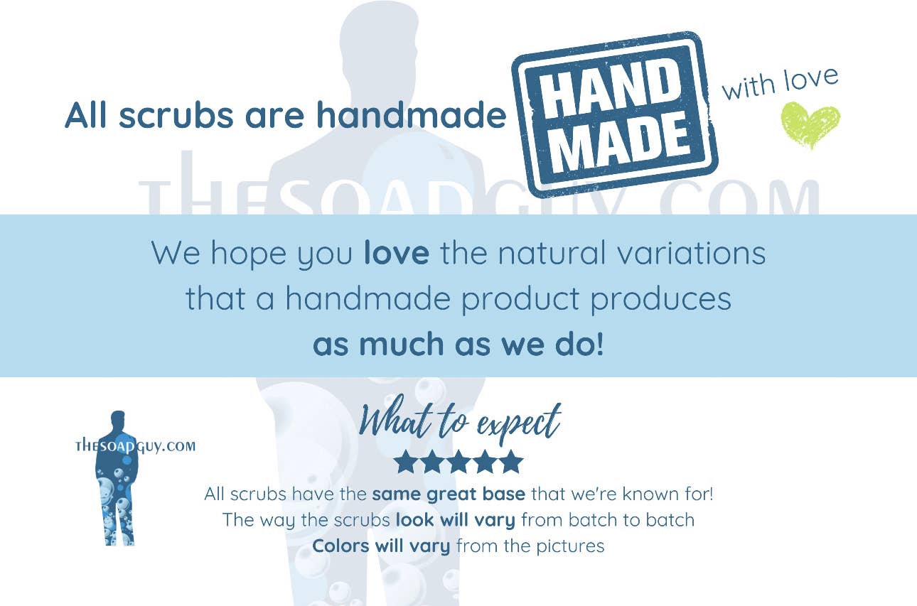 The Soap Guy - Wholesale Body Scrub/Exfoliant - Unscented Sugar Scrub3