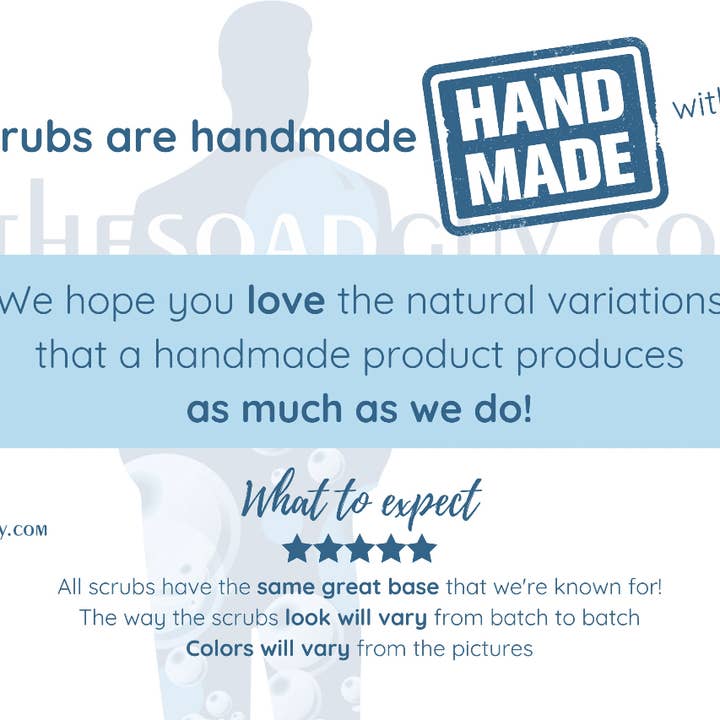 The Soap Guy - Wholesale Body Scrub/Exfoliant - Oatmeal Milk & Honey Sugar Scrub3