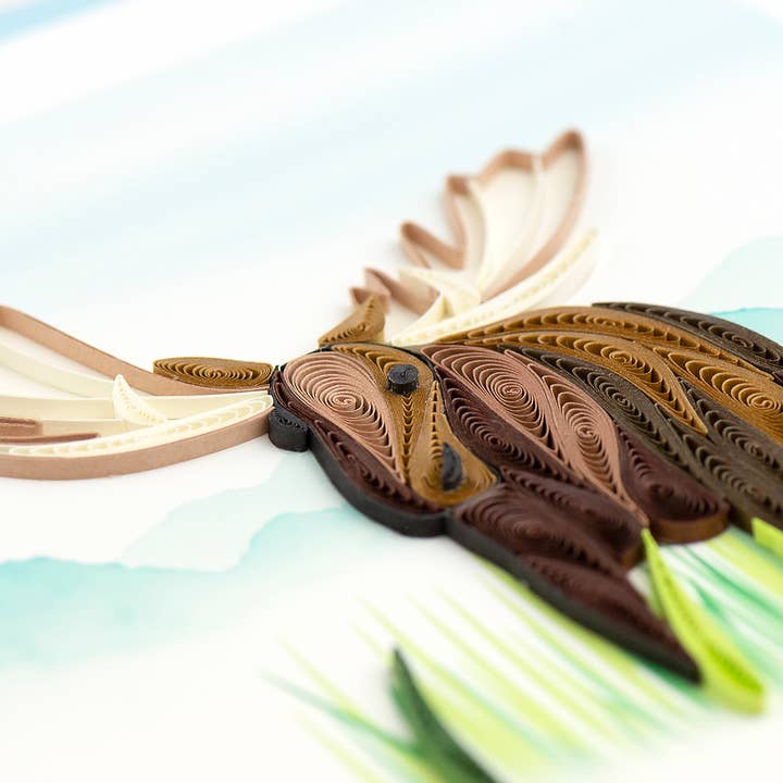 Quilling Card - Wholesale Everyday Greeting Card - Moose Everyday Quilled Greeting Card2