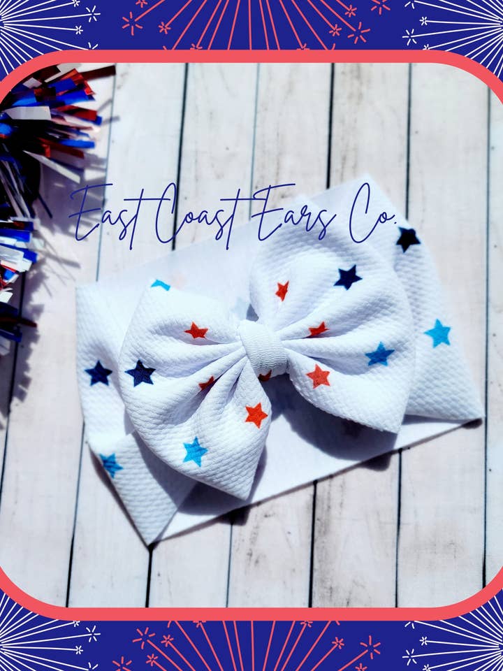 4 juillet Star Bow pour la vente par East Coast Kids