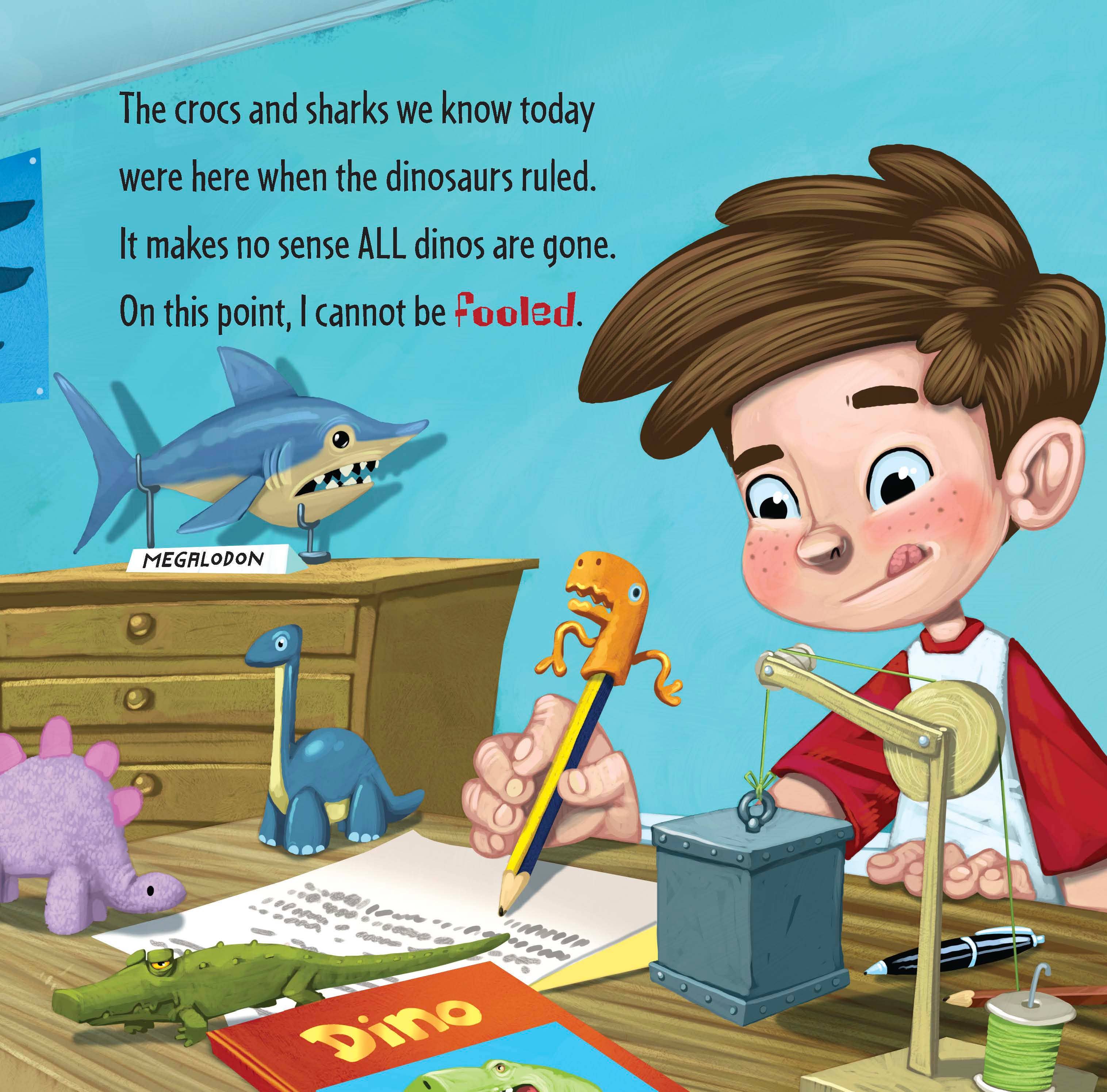 Sourcebooks - Wholesale Preschool Book (3-5) - How to Catch a Dinosaur3