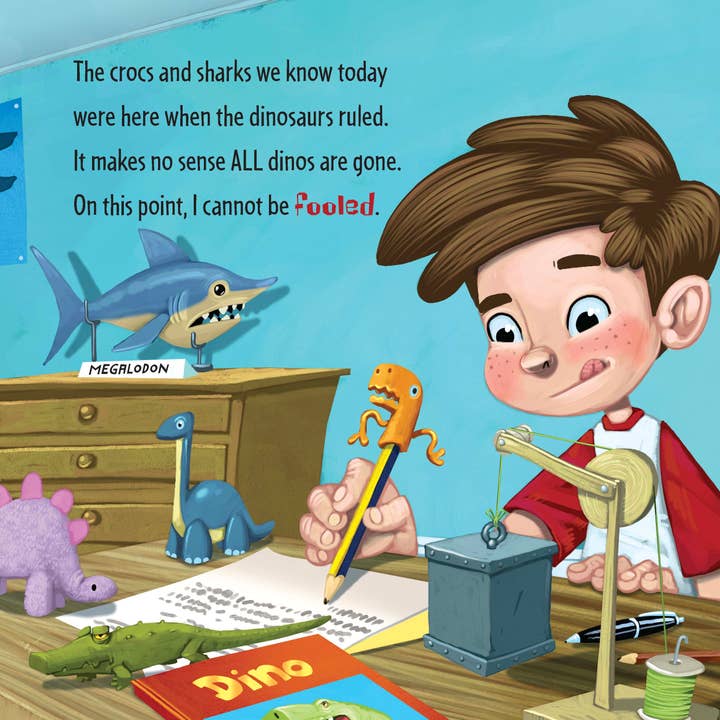 Sourcebooks - Wholesale Preschool Book (3-5) - How to Catch a Dinosaur3