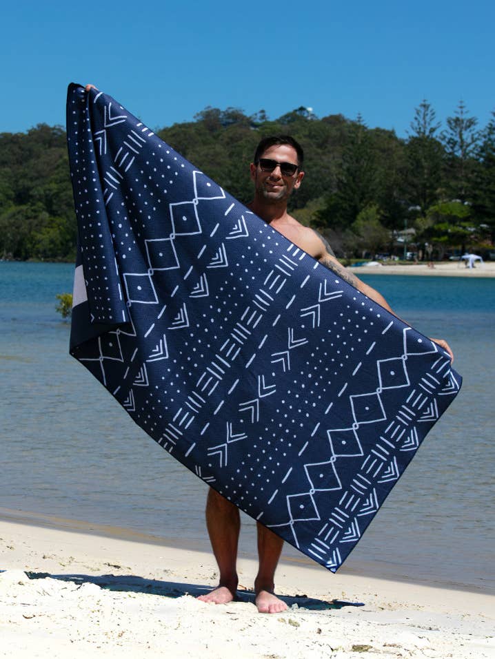 XL Beached Aztec Blue for wholesale by Cheeky Winx