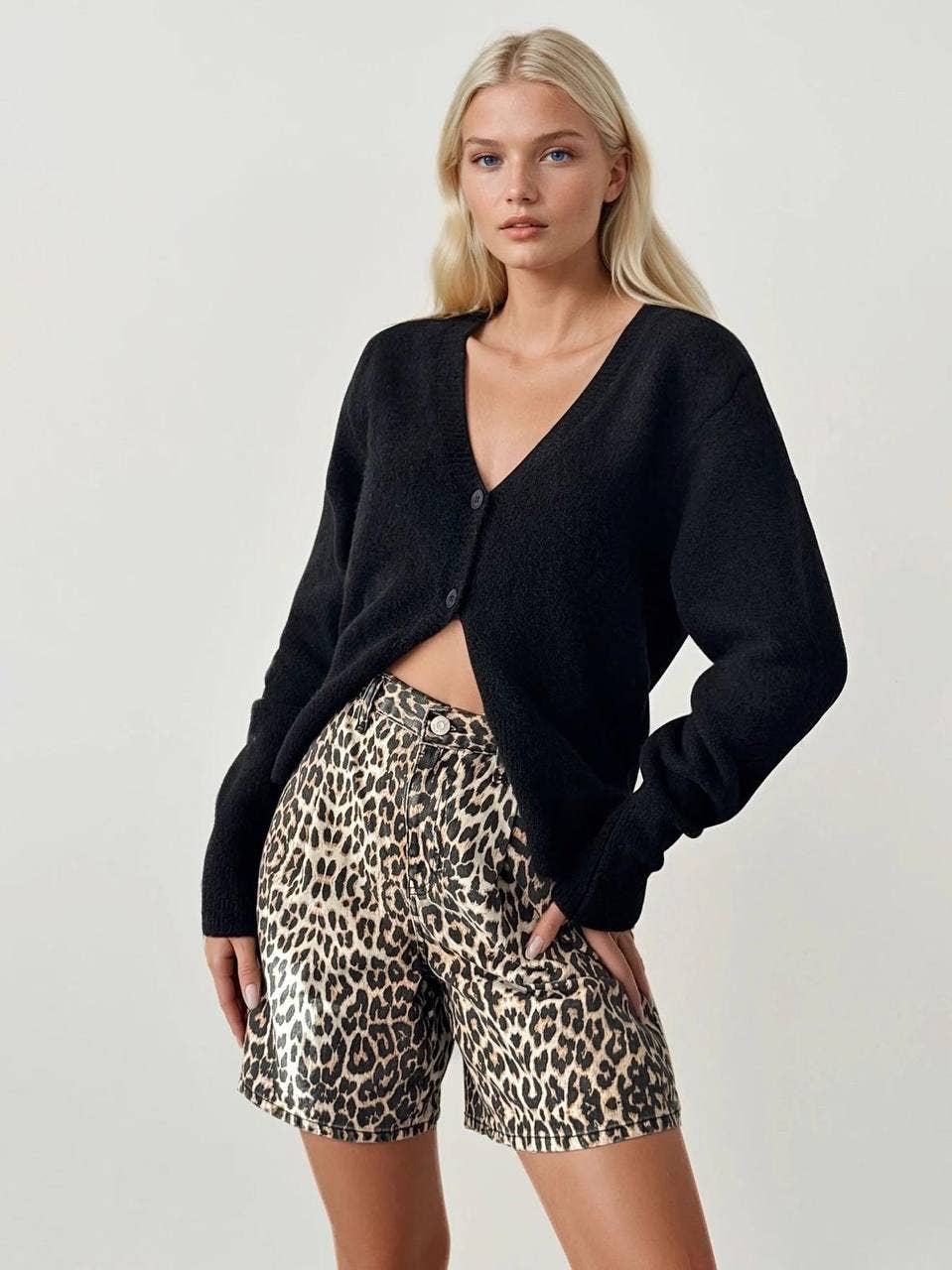 Anaz – wholesale Cardigan – Women’s – V-neck Cardigan1