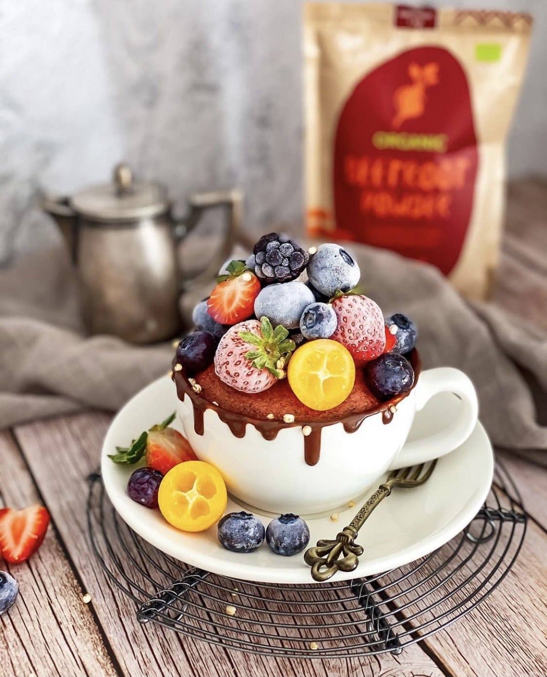 THE ORGANIC LAB - Wholesale Protein/Superfood Powder - Organic Beetroot - 70g  (1 CASE 10 PIECES )7