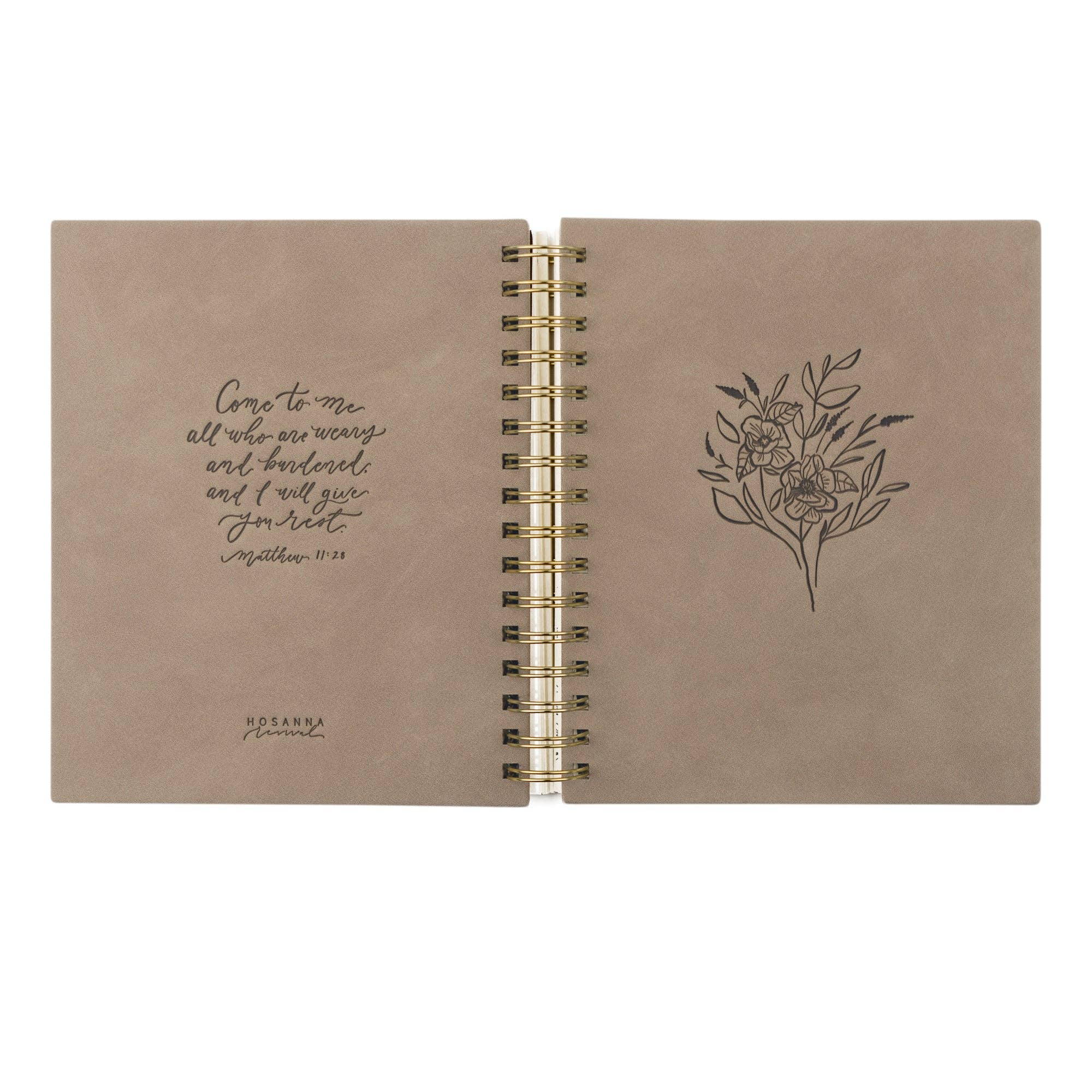 Hosanna Revival - Wholesale Planner - Ongedateerde planner van 12 maanden: Marlo Design, Spiral2