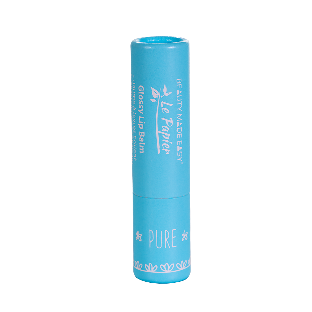 Beauty Made Easy Le Papier - Wholesale Lip Balm - Glossy Lip Balm with plant-based Collagen - PURE 2