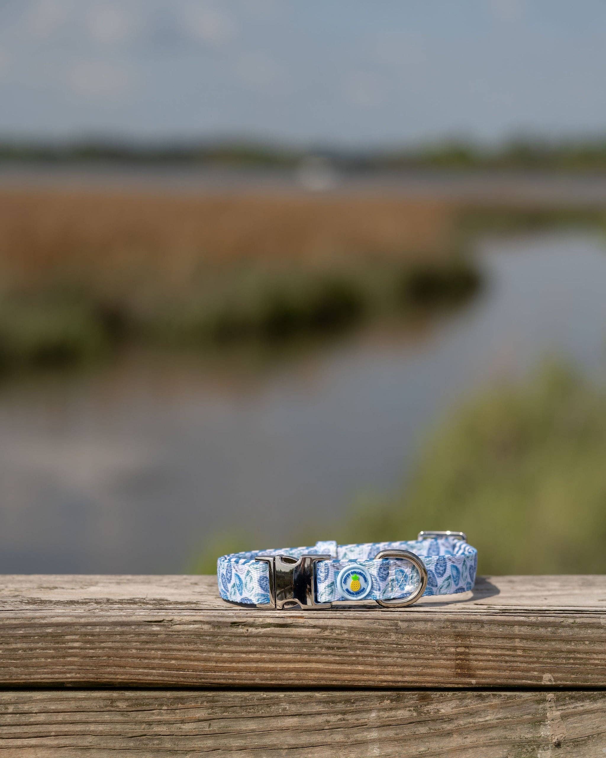 Covey Collection - Wholesale Pet Collar - Dog - Blue Oyster Dog Collar6