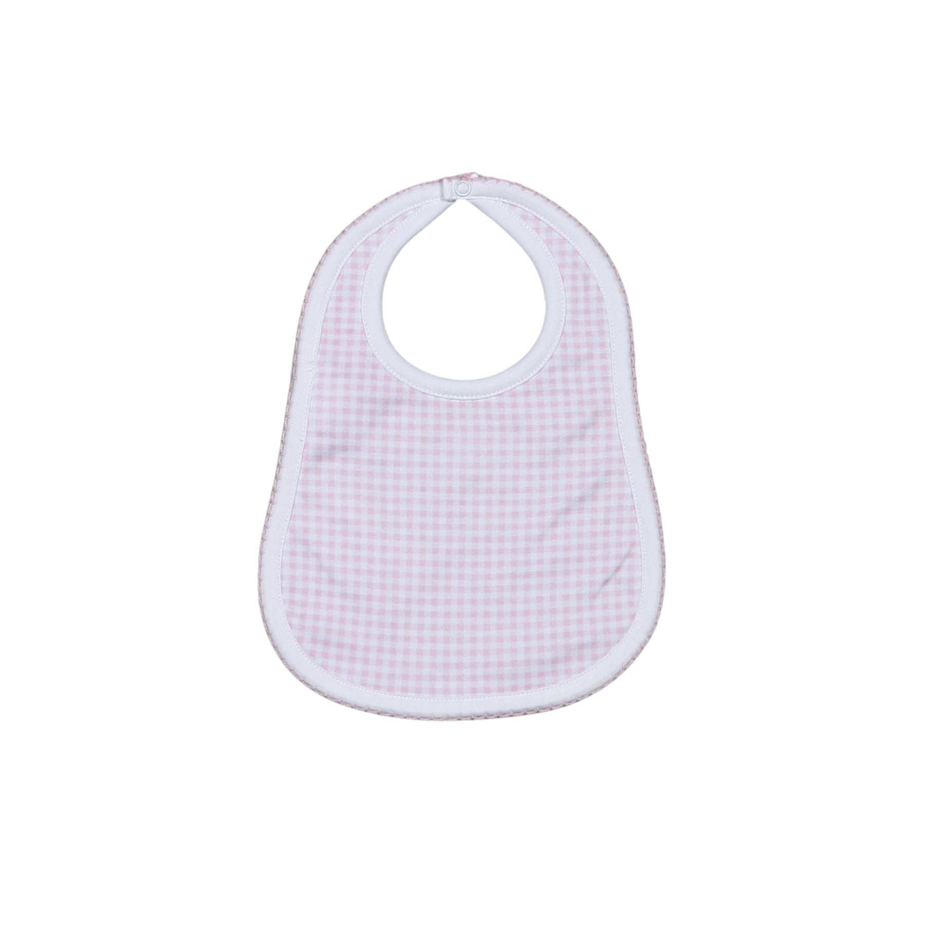 Baby Loren - Wholesale Bib - Baby - PGG-017 Pink Gingham Bib.0