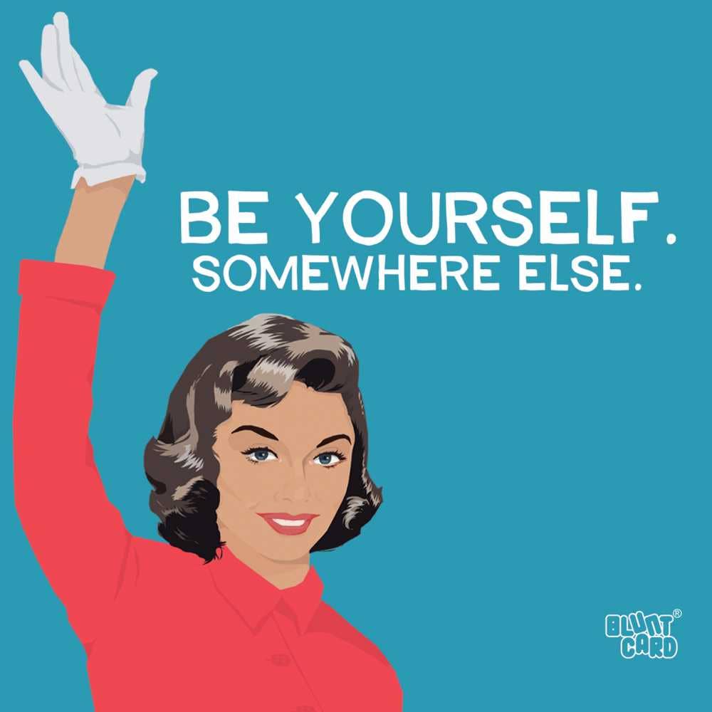 Paperproducts Design • Ambiente - Wholesale Art Print - BEV- BE YOURSELF0