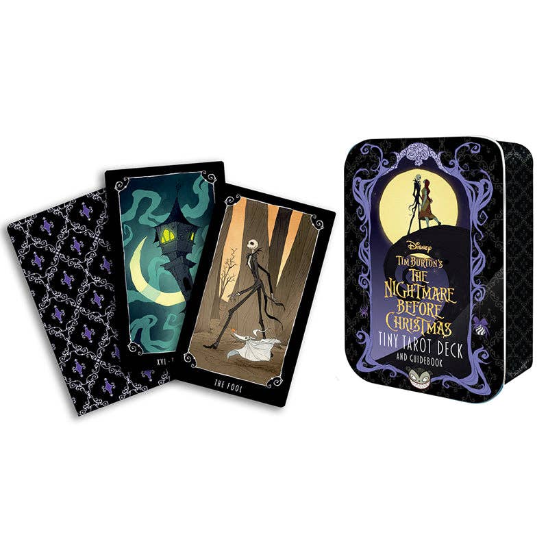 Insight Editions - #1 Pop Culture Publisher - Vente Cartes de tarot - Le Petit Jeu de Tarot & Guide de L'Étrange Noël de Monsieur Jack (NOUVEAU)1