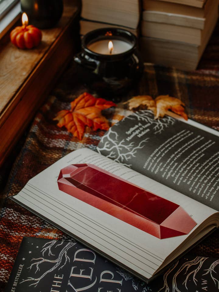 Ruby Crystal bogmærke for engroshandel hos RusticPagesCo