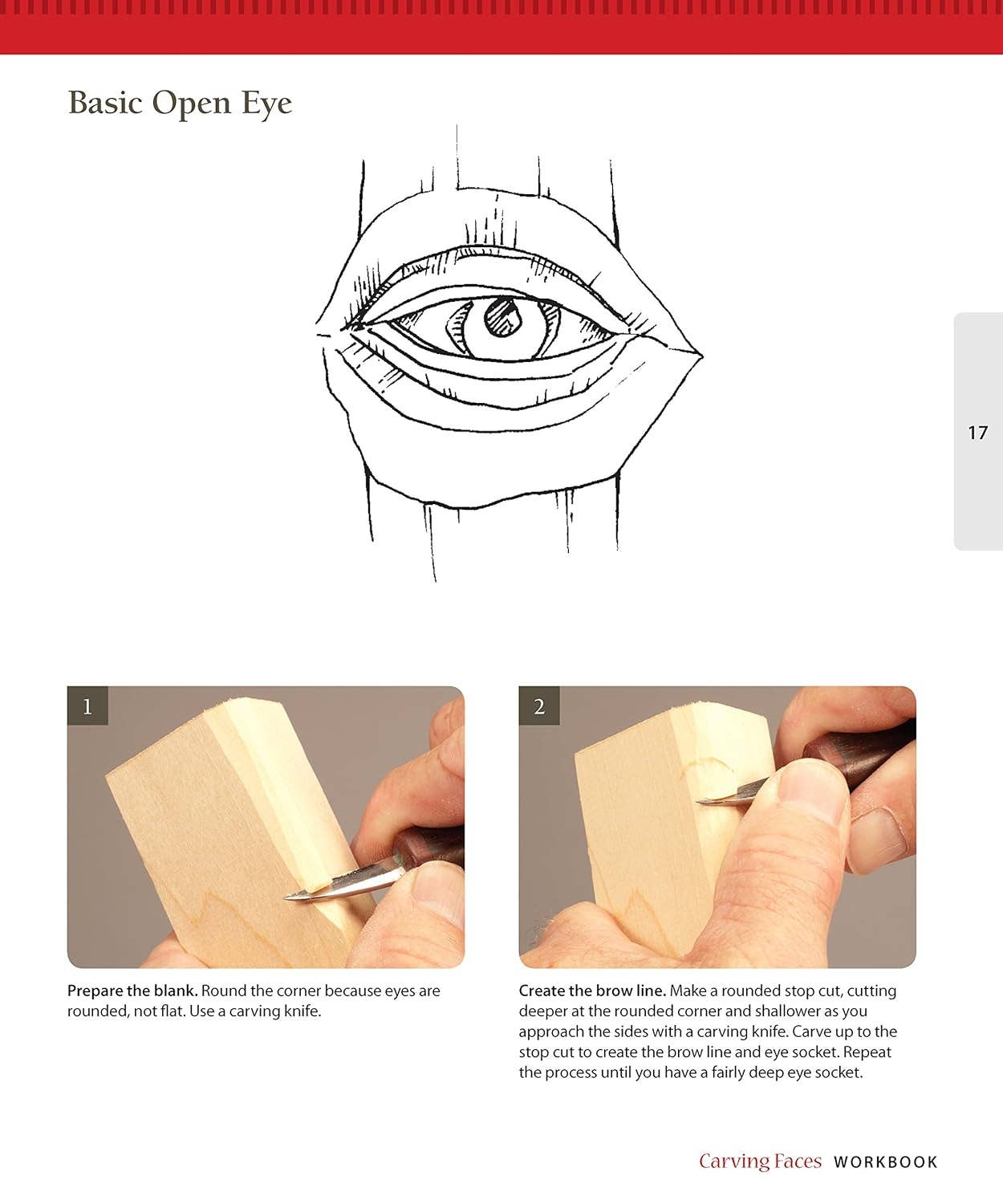 Fox Chapel Publishing - Wholesale Crafts, Hobbies & DIY - Carving Faces Workbook - Learn to Carve Facial Expressions2
