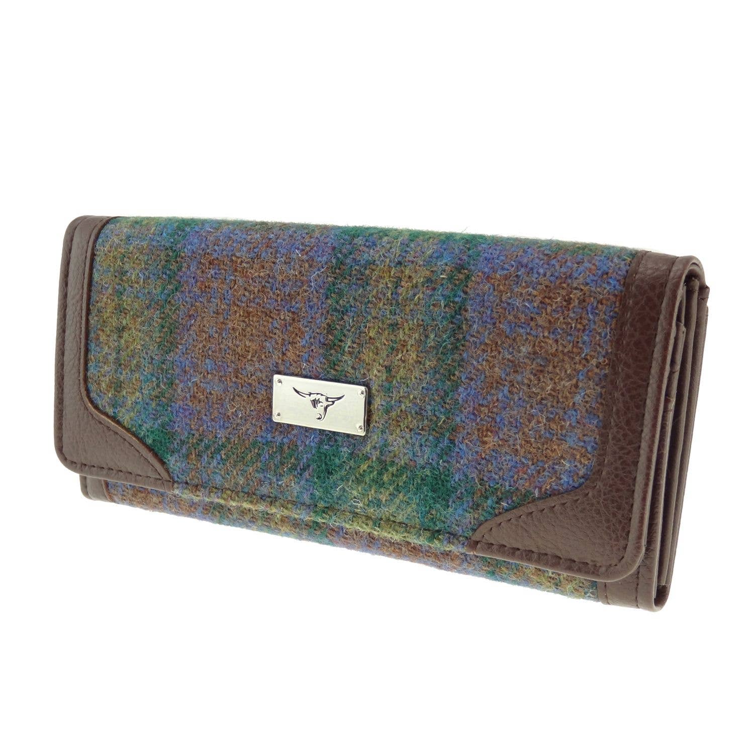 Glen Appin Of Scotland - Wholesale Wallet - Women's - Harris Tweed 'Bute' Long Purse8